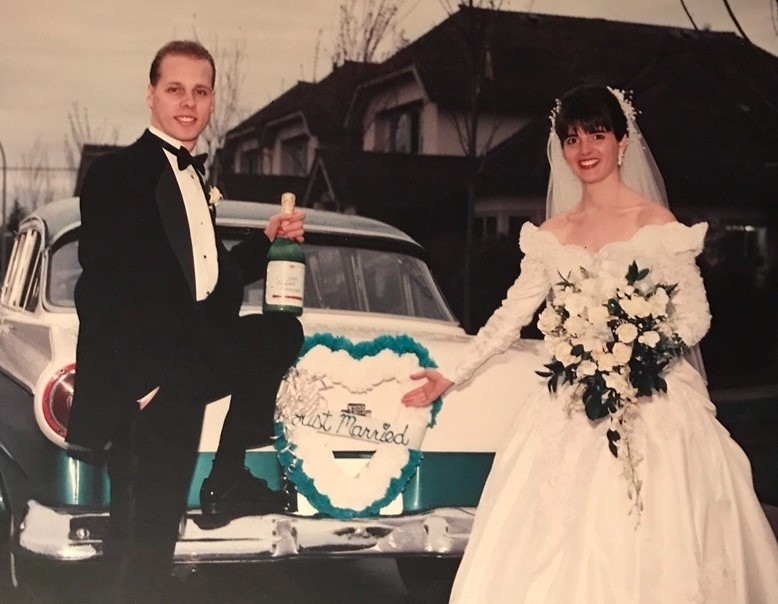 Bride and groom