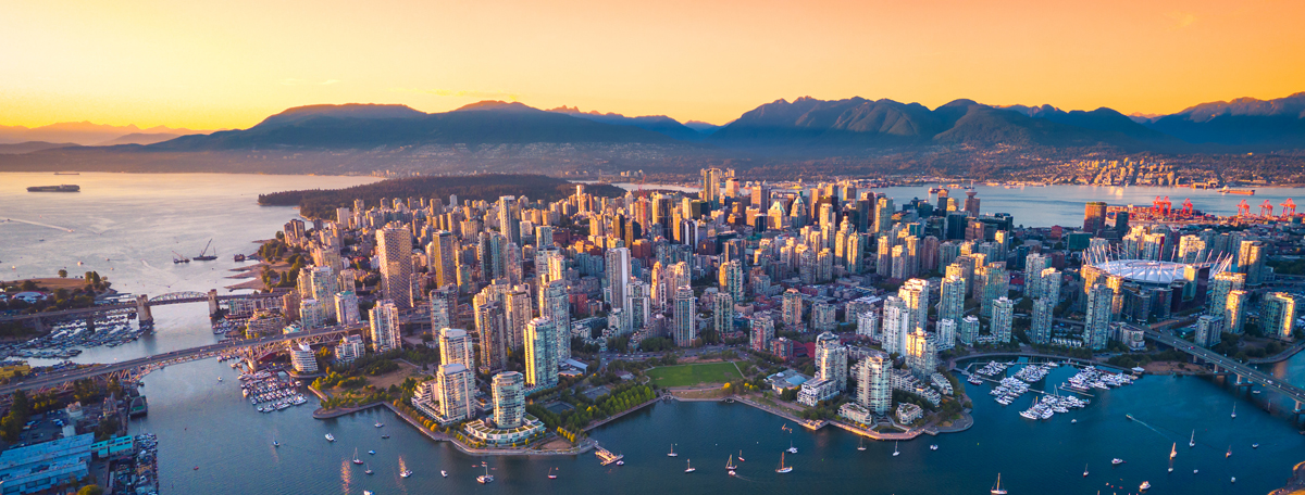 Vancouver city skyline