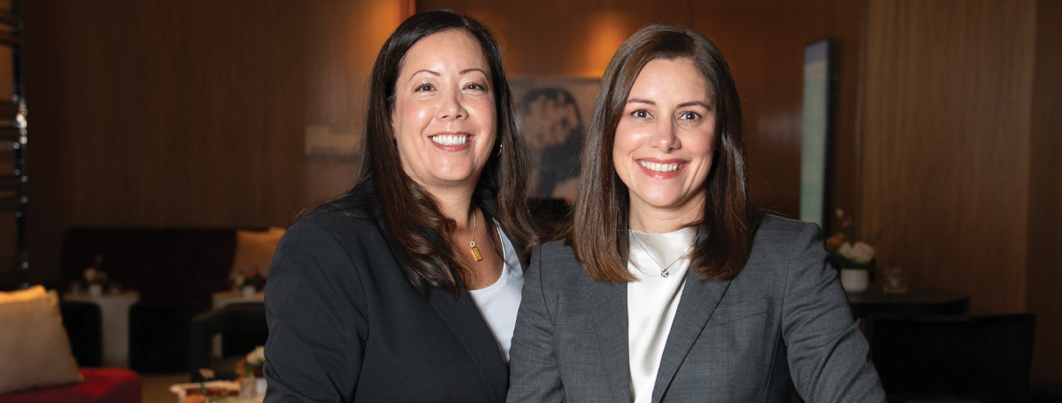 Julia Chung and Jessie Bobinski
