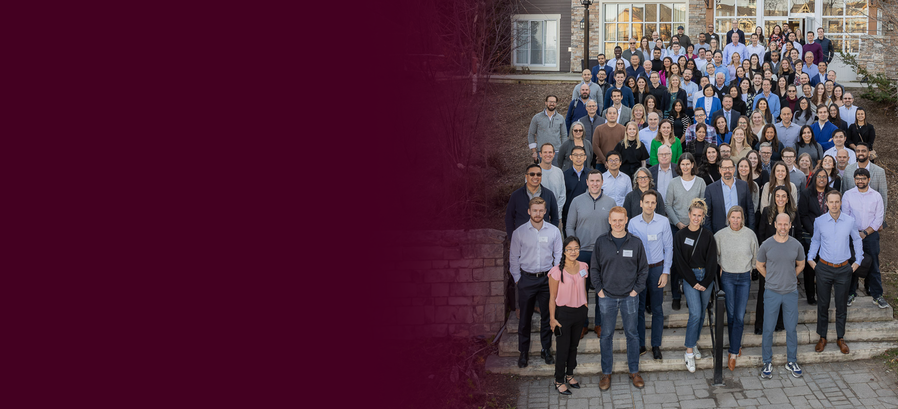 Group Photo of Burgundy Employees